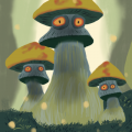 Alien Pilze - Alien Mushroons