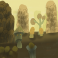 Pilzwald Studie -Mushroom forest study